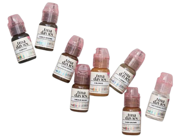 Tina Davies Brow Pigment Collection
