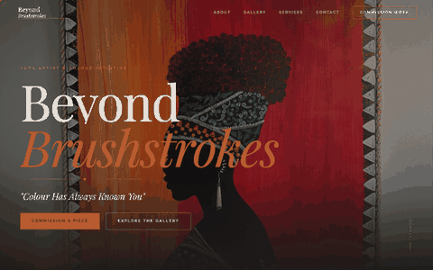 Beyond Brushstrokes website