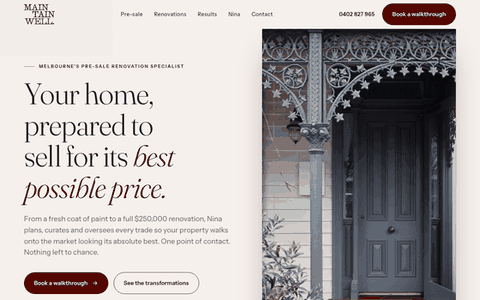 Maintainwell website
