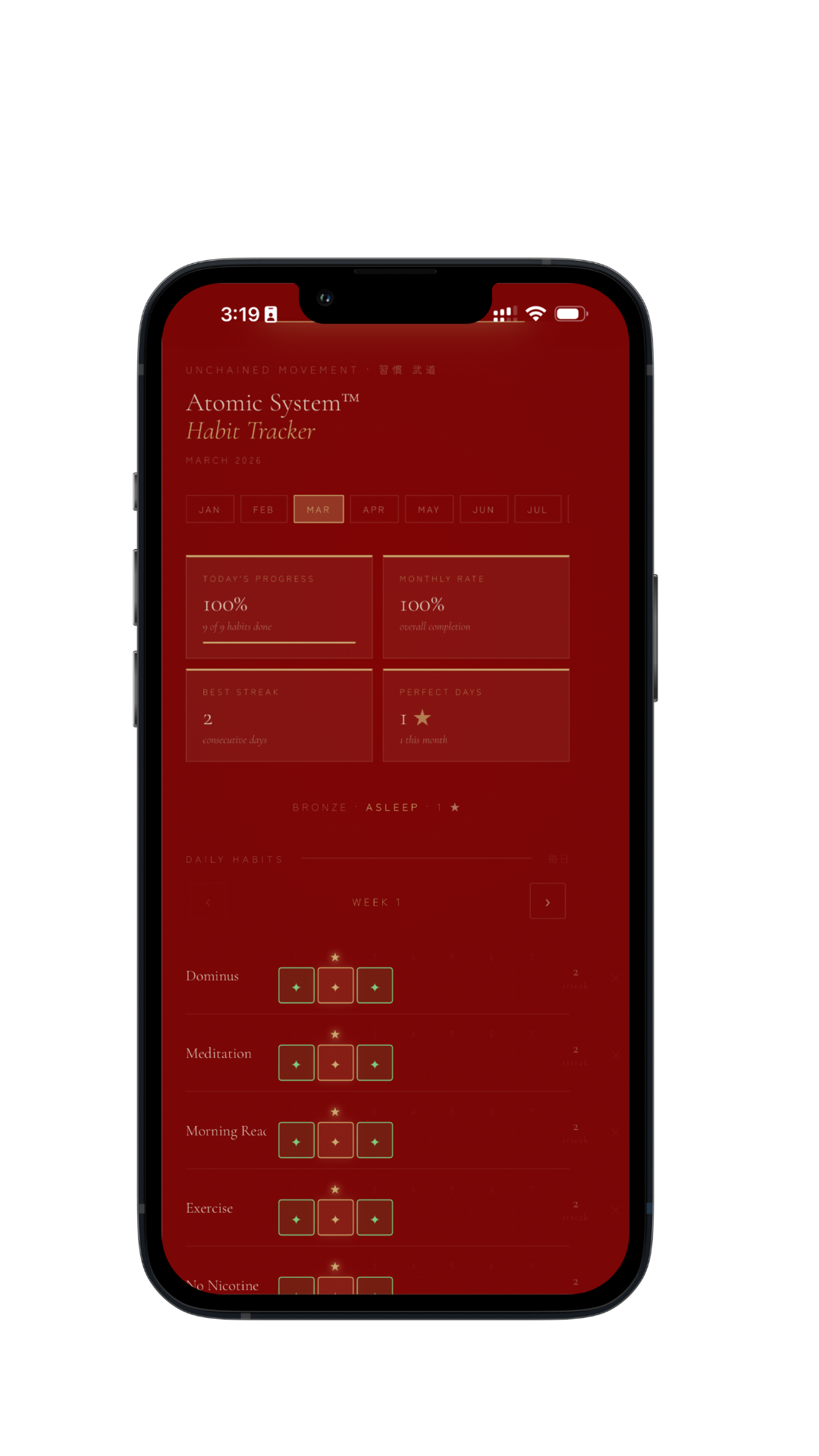 App Código Atómico