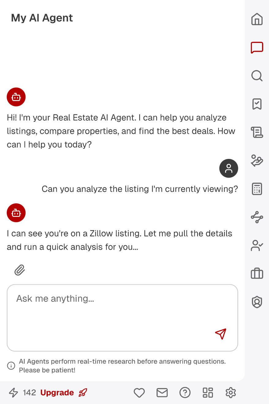 Real Estate AI Agent screenshot 1