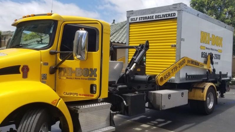 MI-BOX LevelLift container delivery San Diego