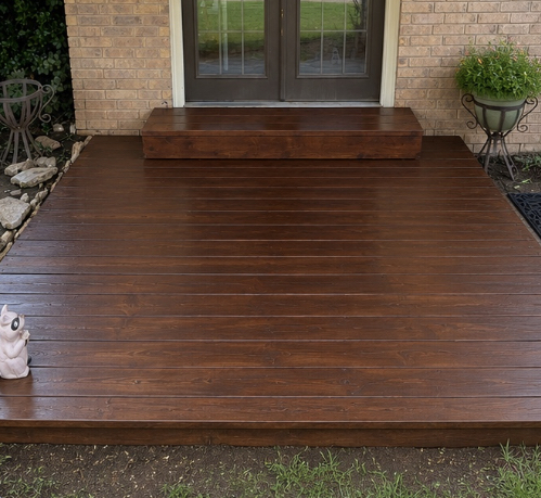 After deck service