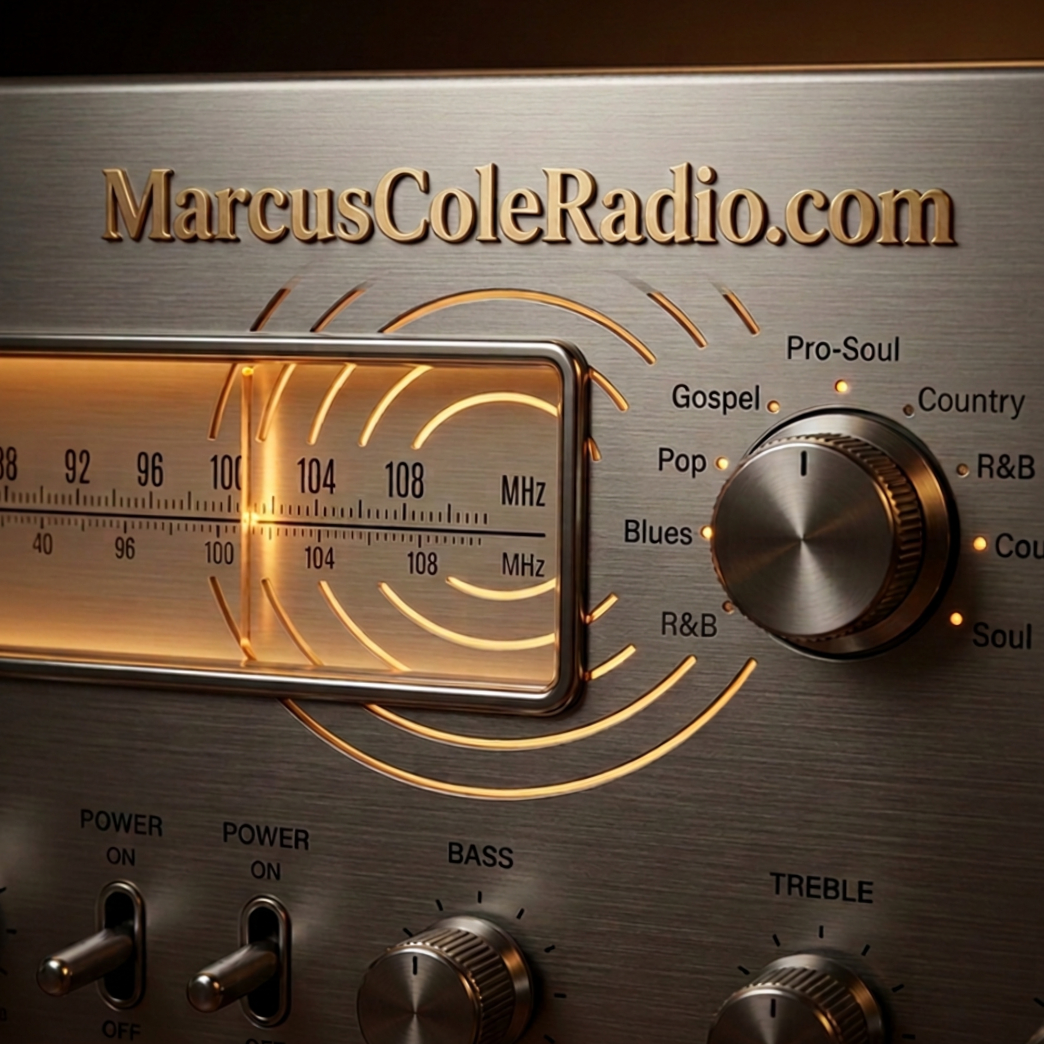 Marcus Cole Radio Logo