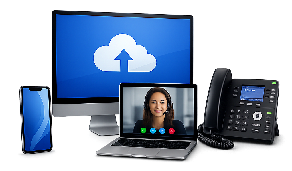 User devices for cloud phone system
