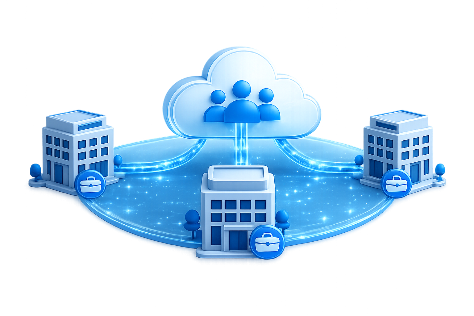 Shared internet connection with other businesses