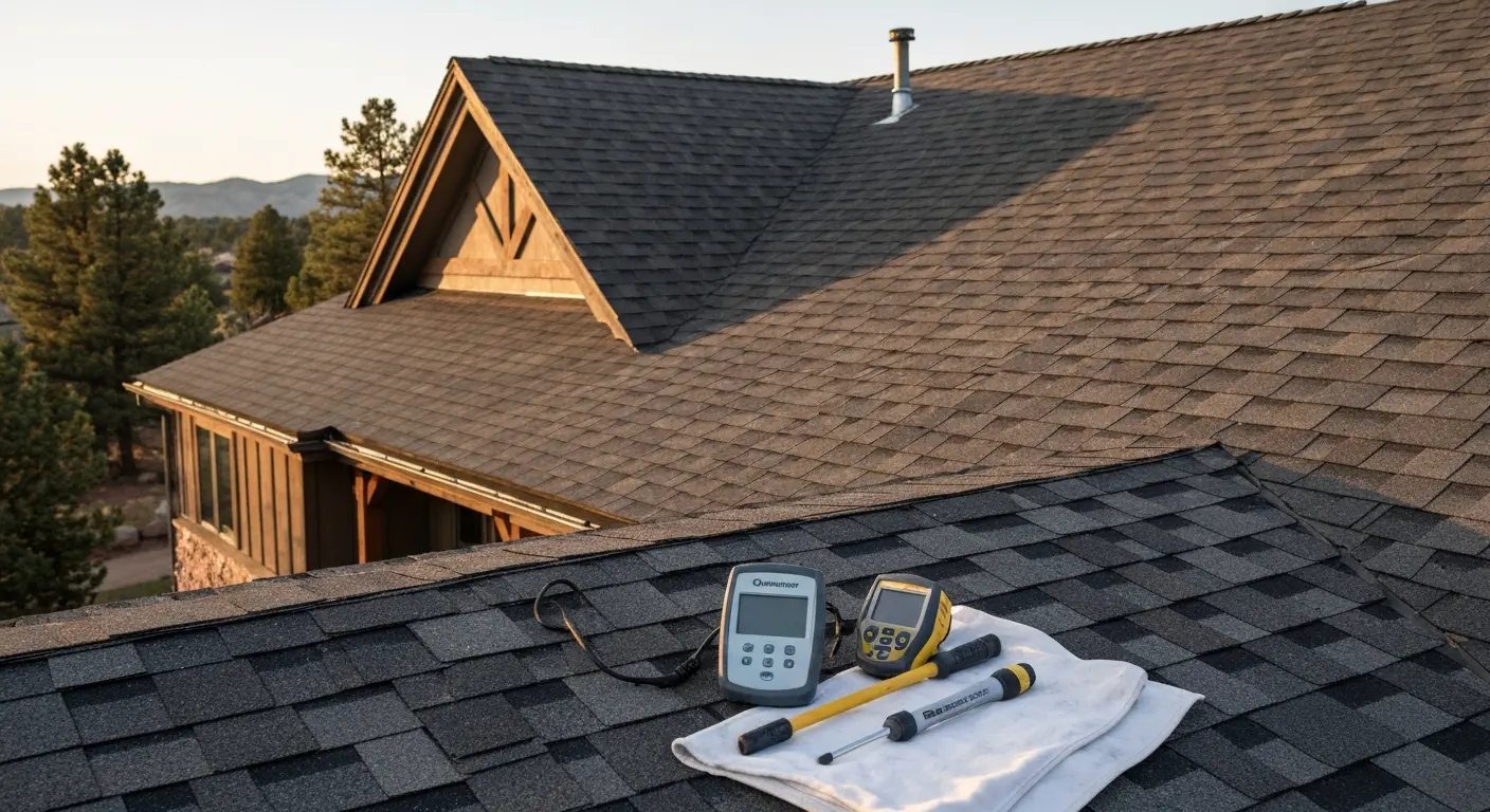 Fire damage roof restoration