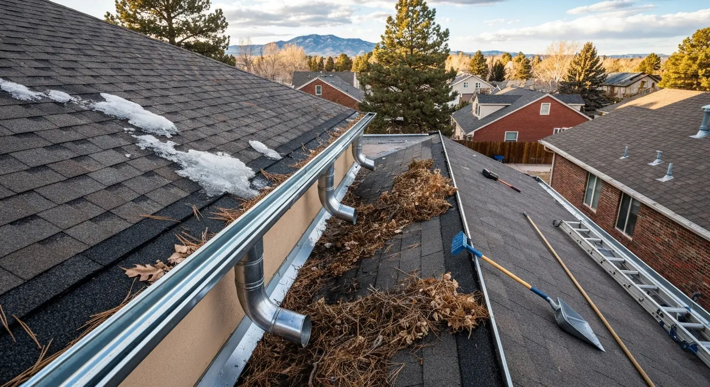 Roof inspection and seasonal maintenance