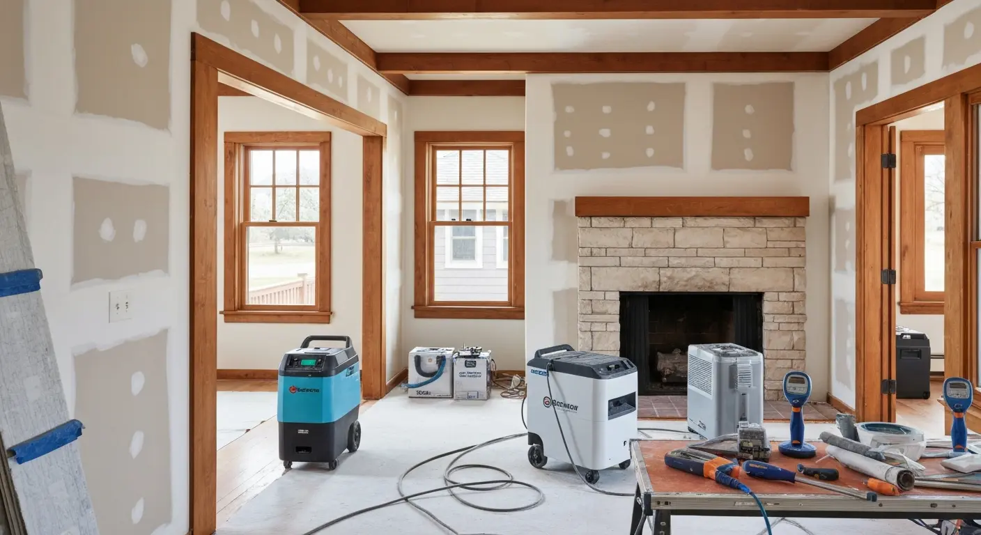 Fire damage restoration