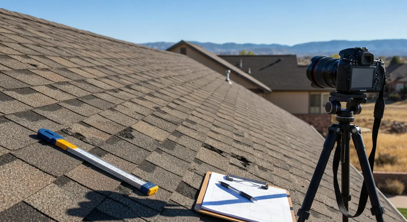 Hail damage assessment