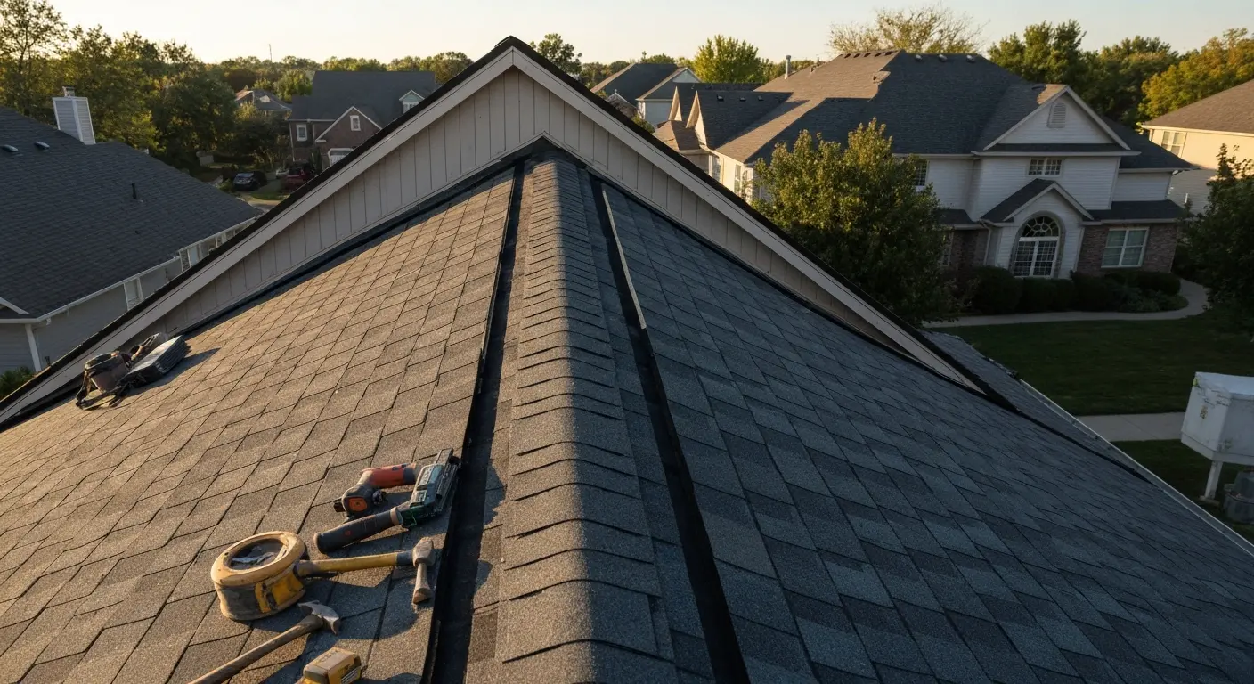 Roof replacement project
