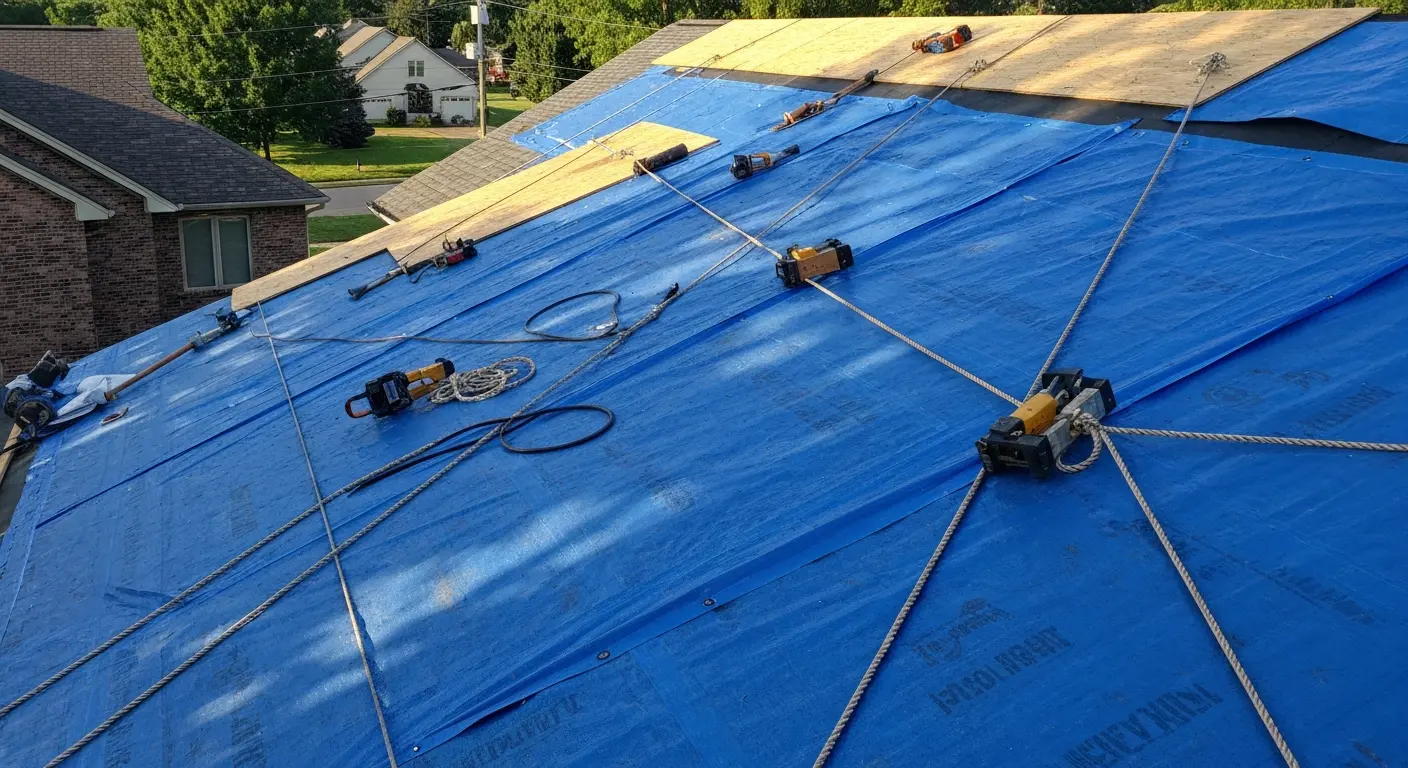 Emergency roof repair