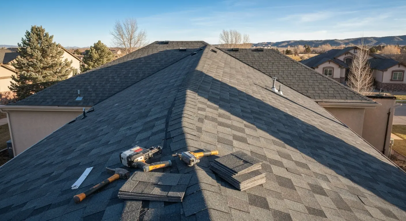 Fire damage roof restoration