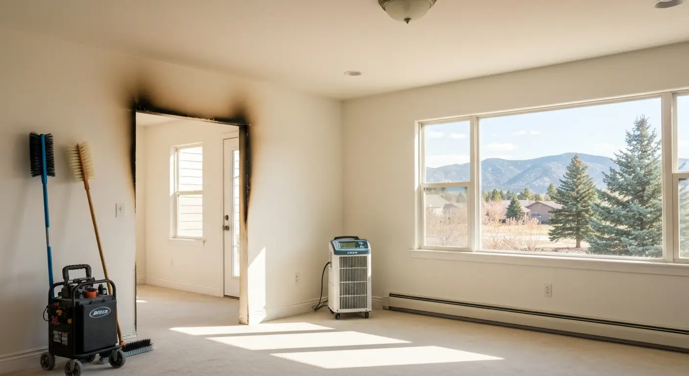 Smoke and soot removal service