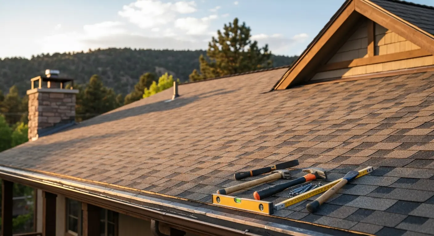 New roof installation in Bellvue