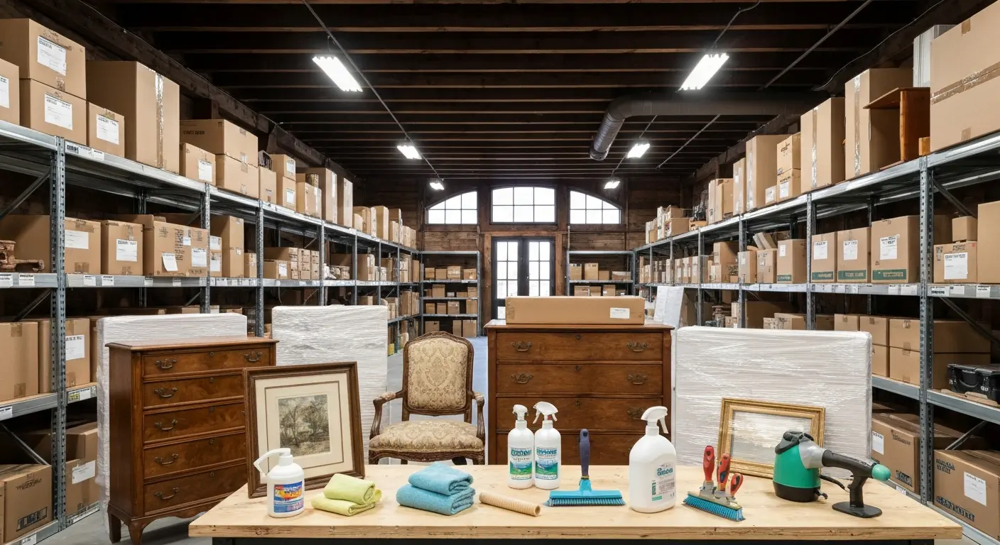 Contents restoration and storage