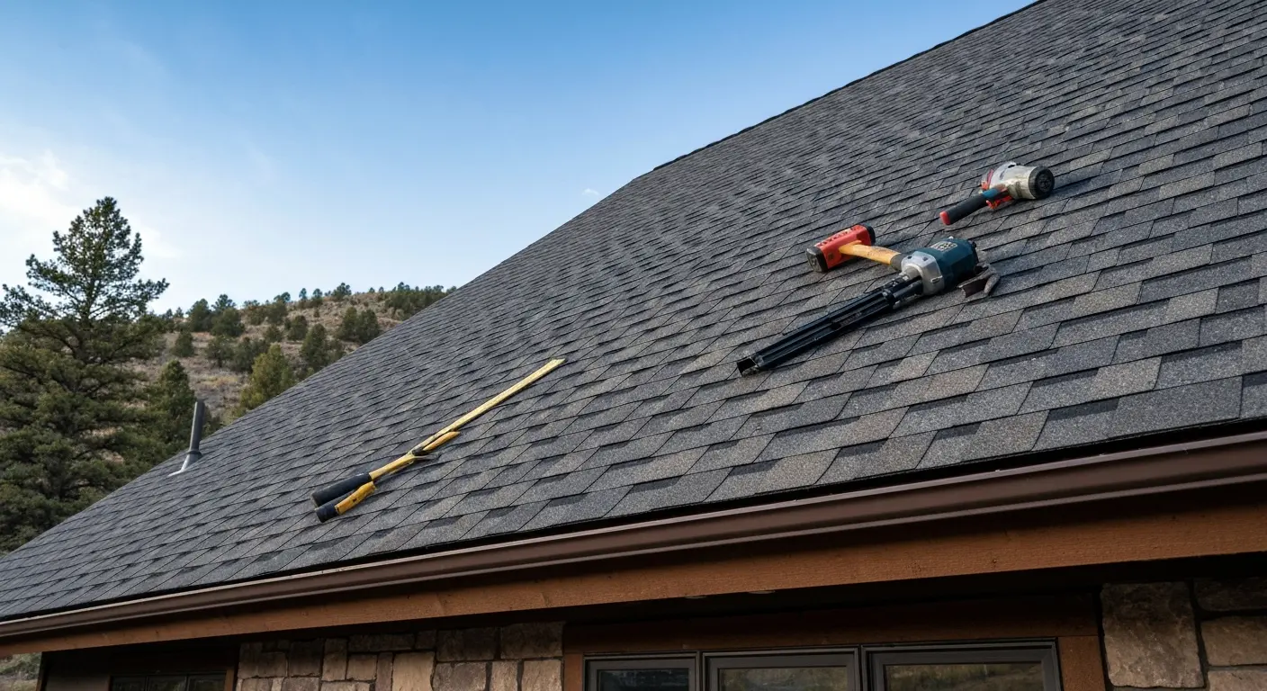 Residential roof replacement