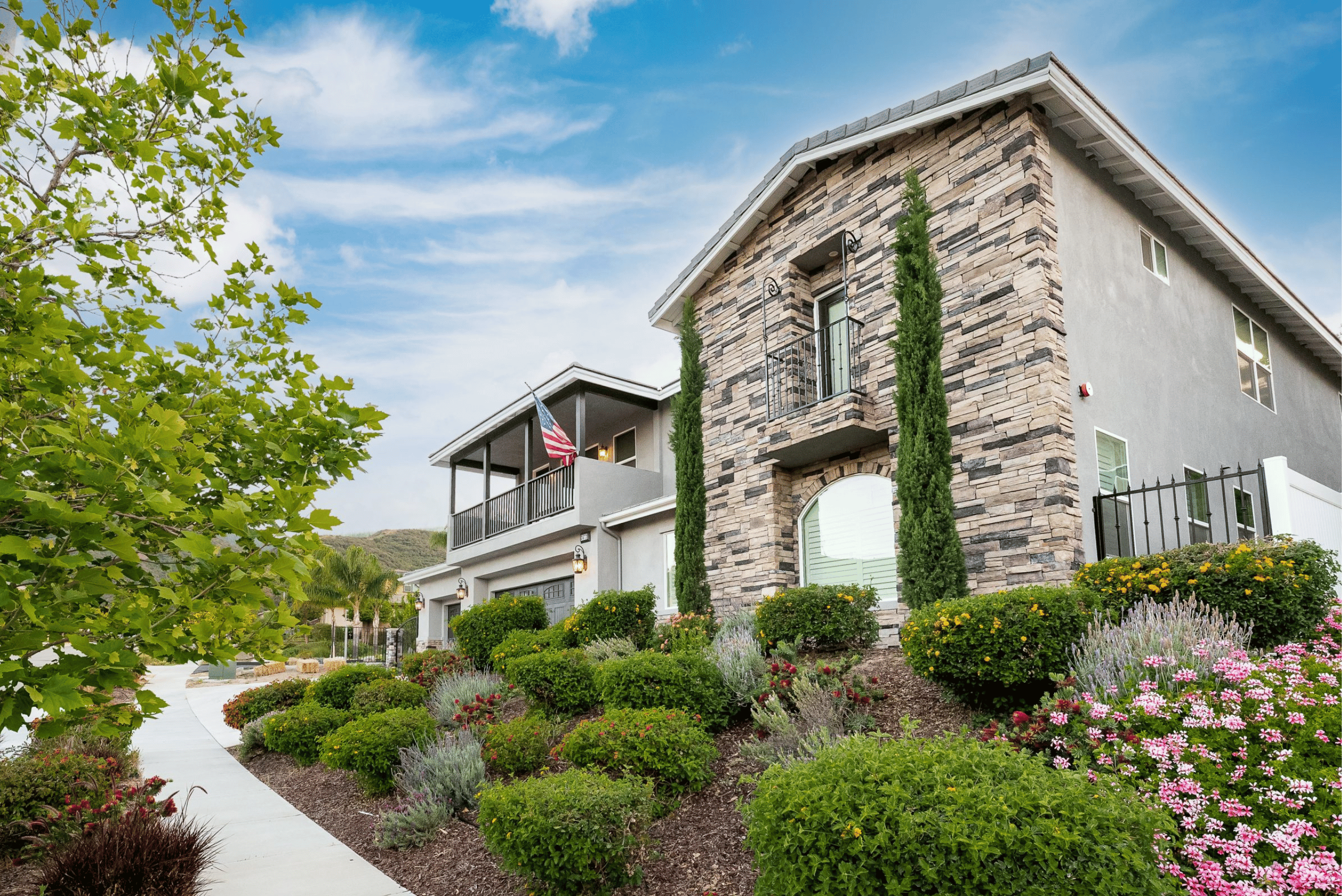 Before residential lighting