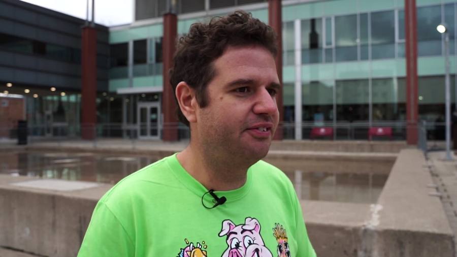 Lime green Pure Slobbin' t-shirt