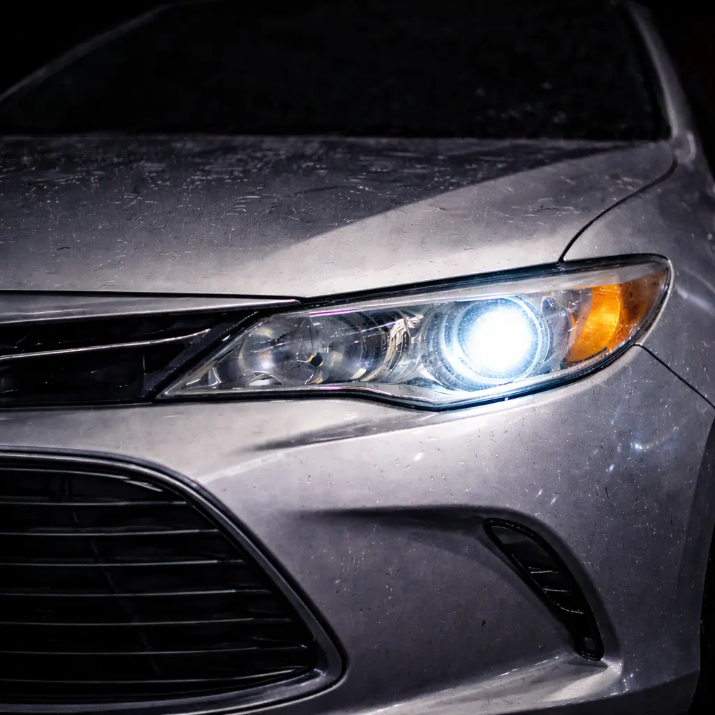 Crystal clear headlight after Prime View restoration Scottsdale AZ