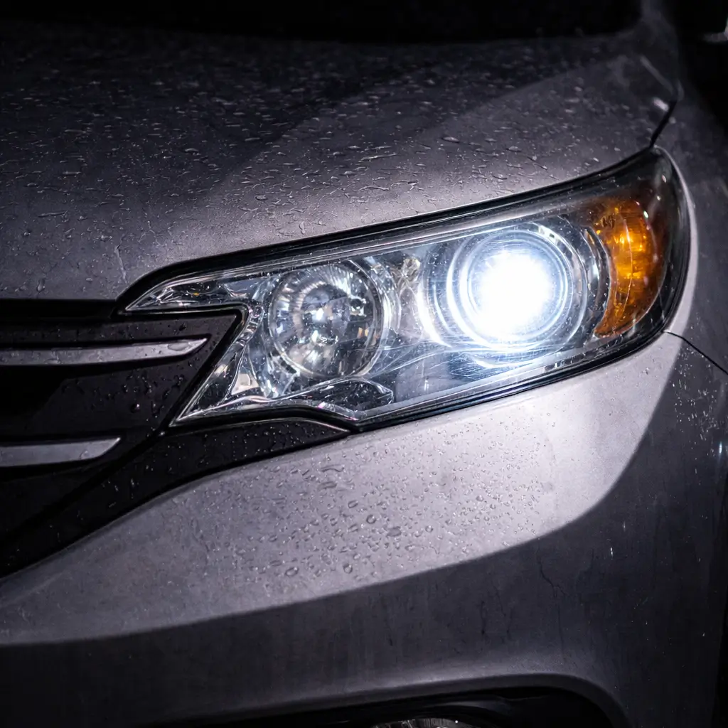 Crystal clear headlight after restoration Fountain Hills AZ