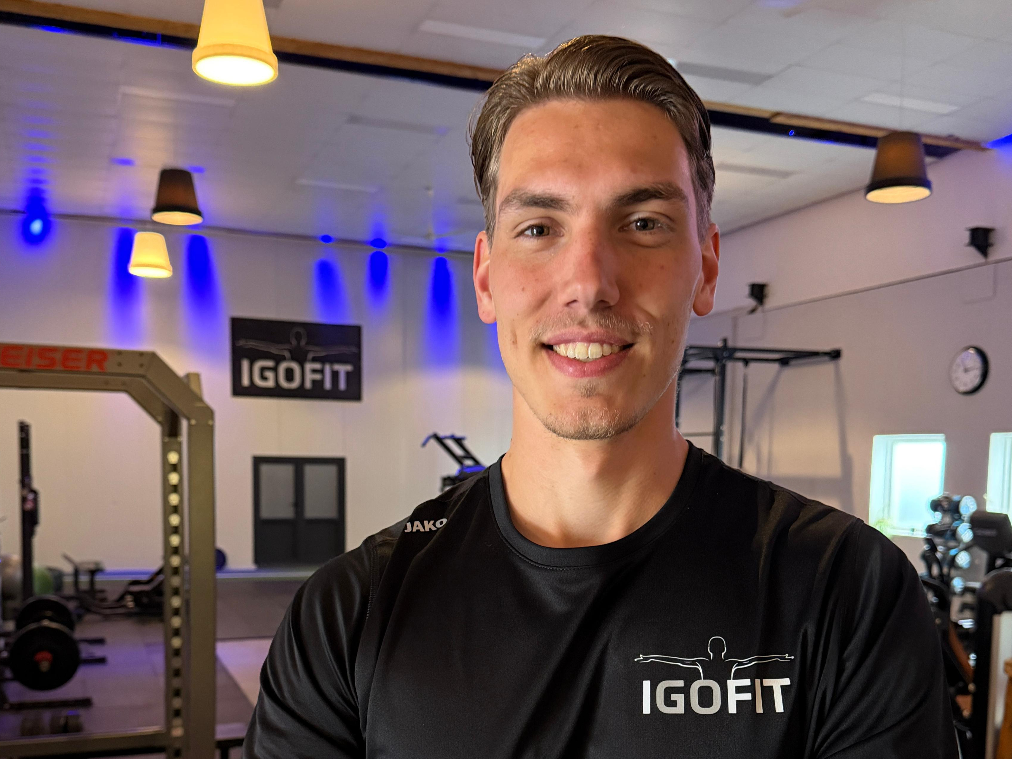 Julian Jansen bij IGOFIT