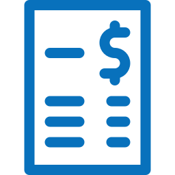 Dollar bill icon representing high energy costs due to inefficient air conditioner