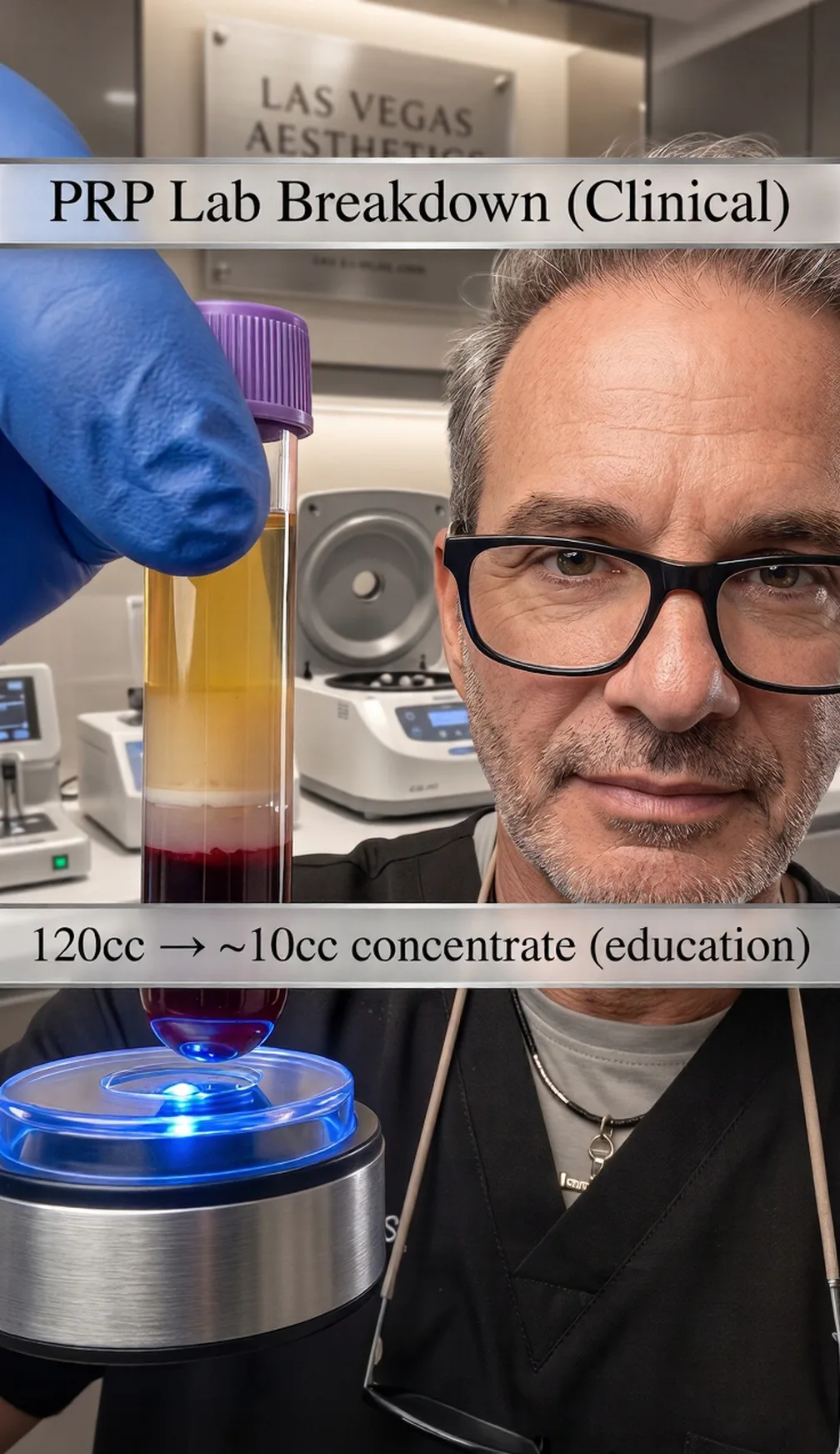 EZ Gel platelet-rich fibrin treatment at Las Vegas Aesthetics