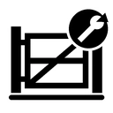 Pictogram of Gate Repair