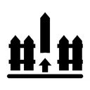 Pictogram of Fence Removal