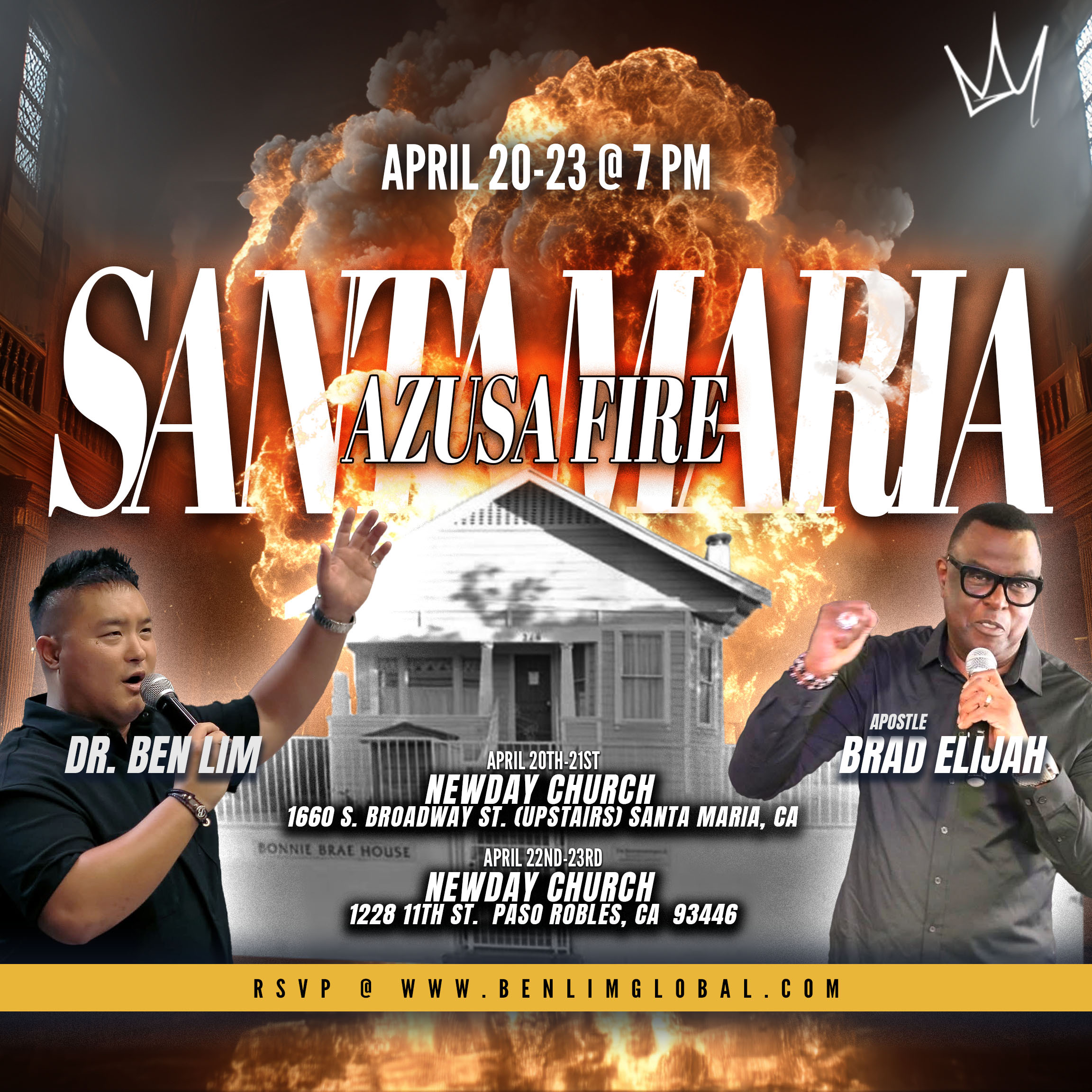 Santa Maria Azusa Fire Revival April 20-23