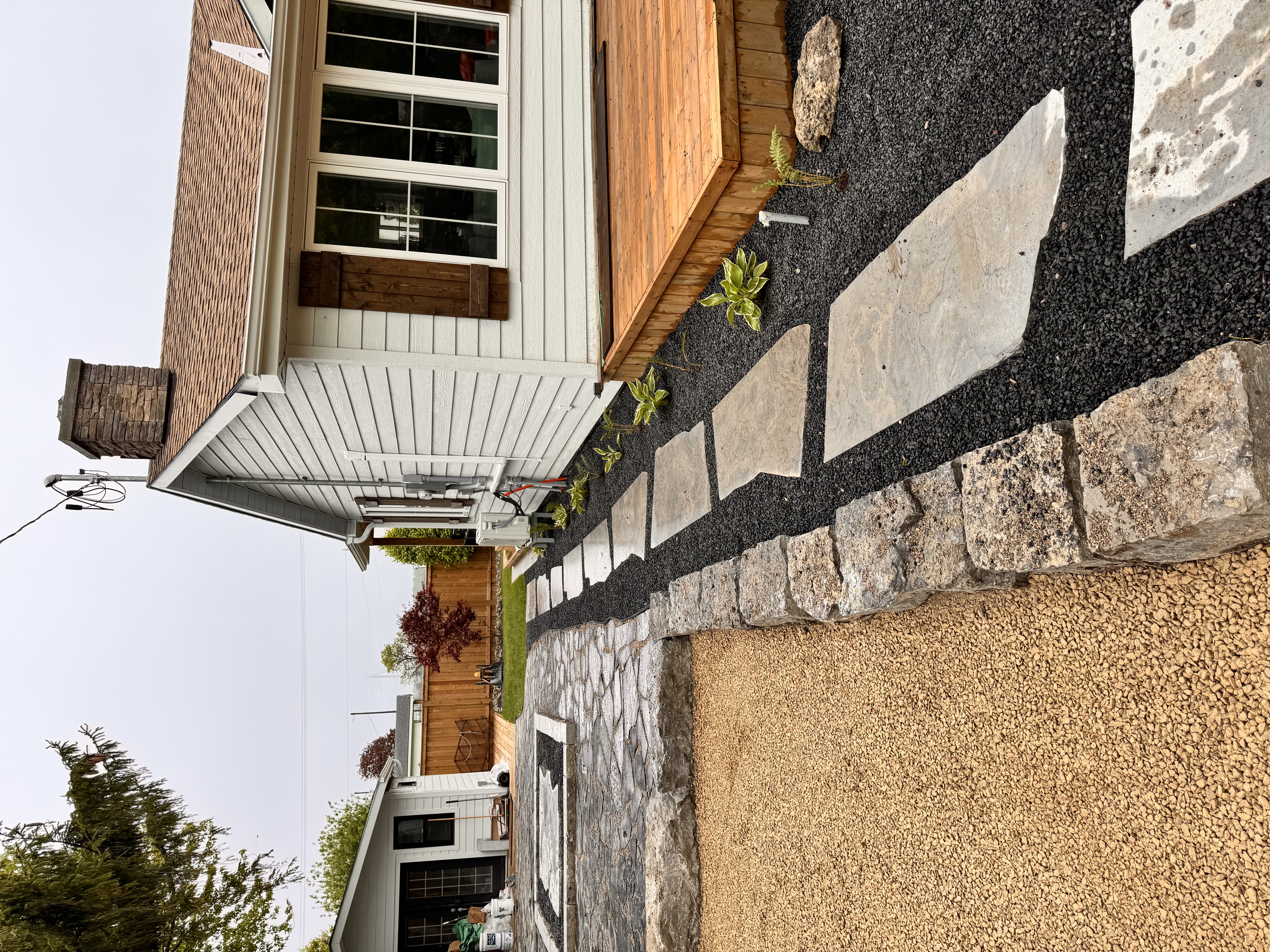 Stone Walkway + Steps