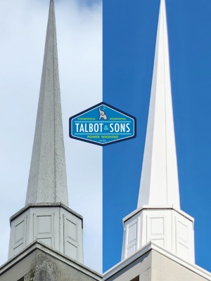 before/after power wash