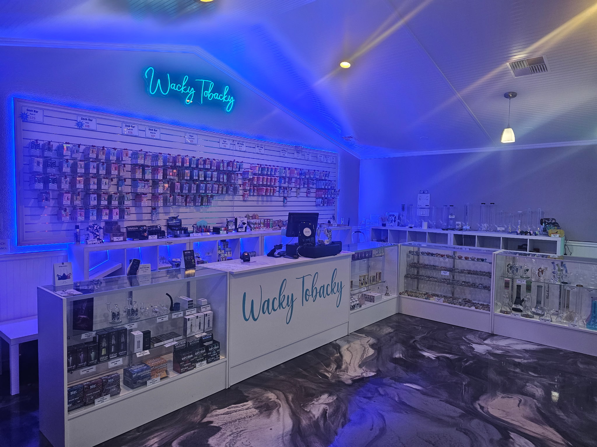 Inside Wacky Tobacky Shop