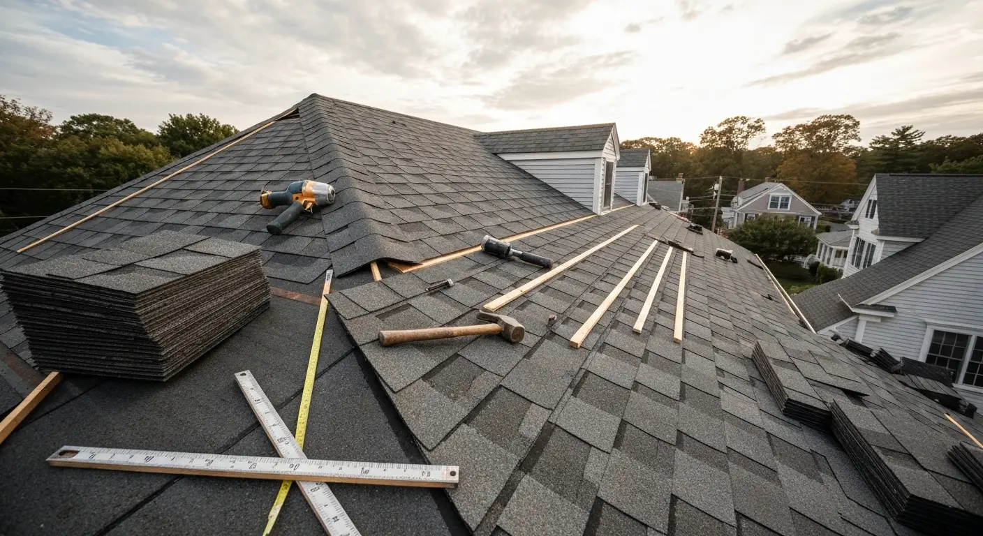 Full roof replacement project