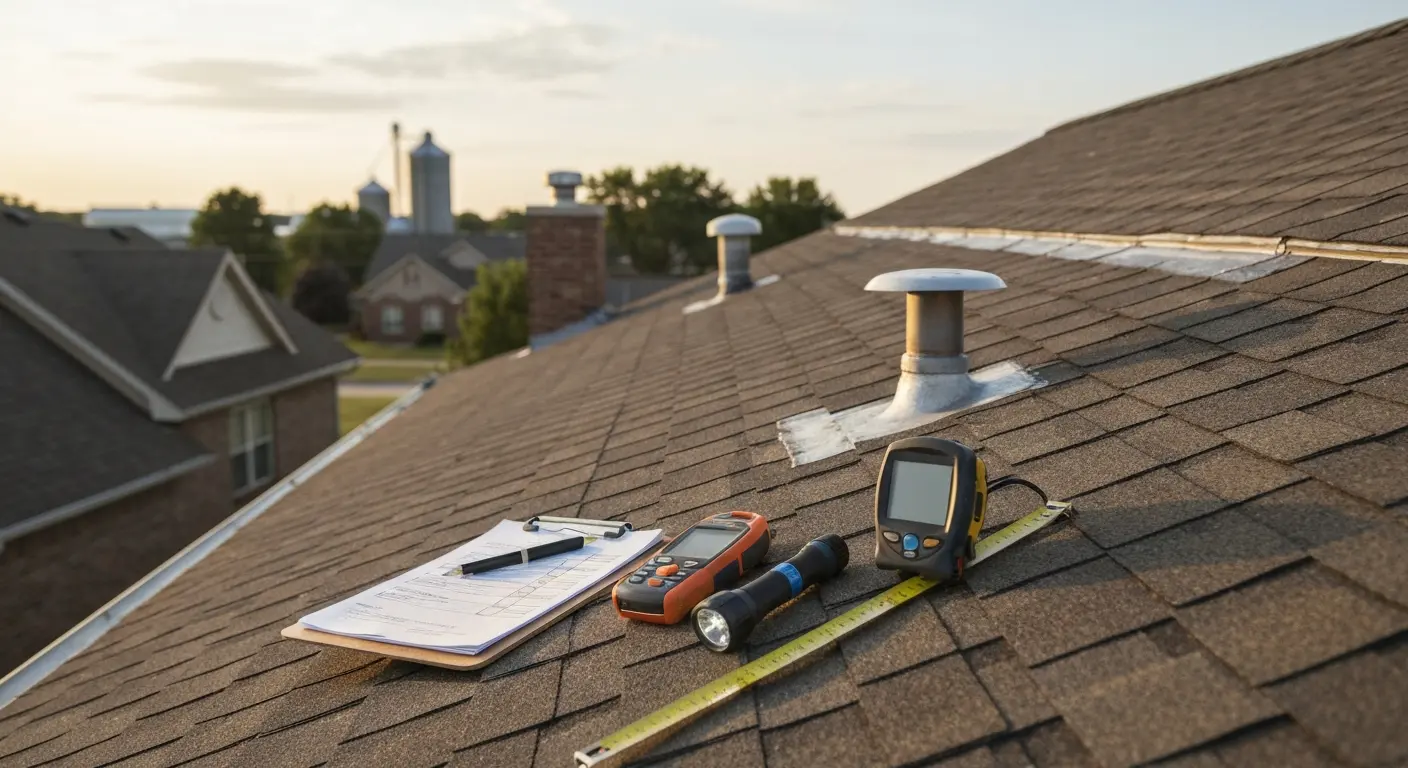 Roof inspection service