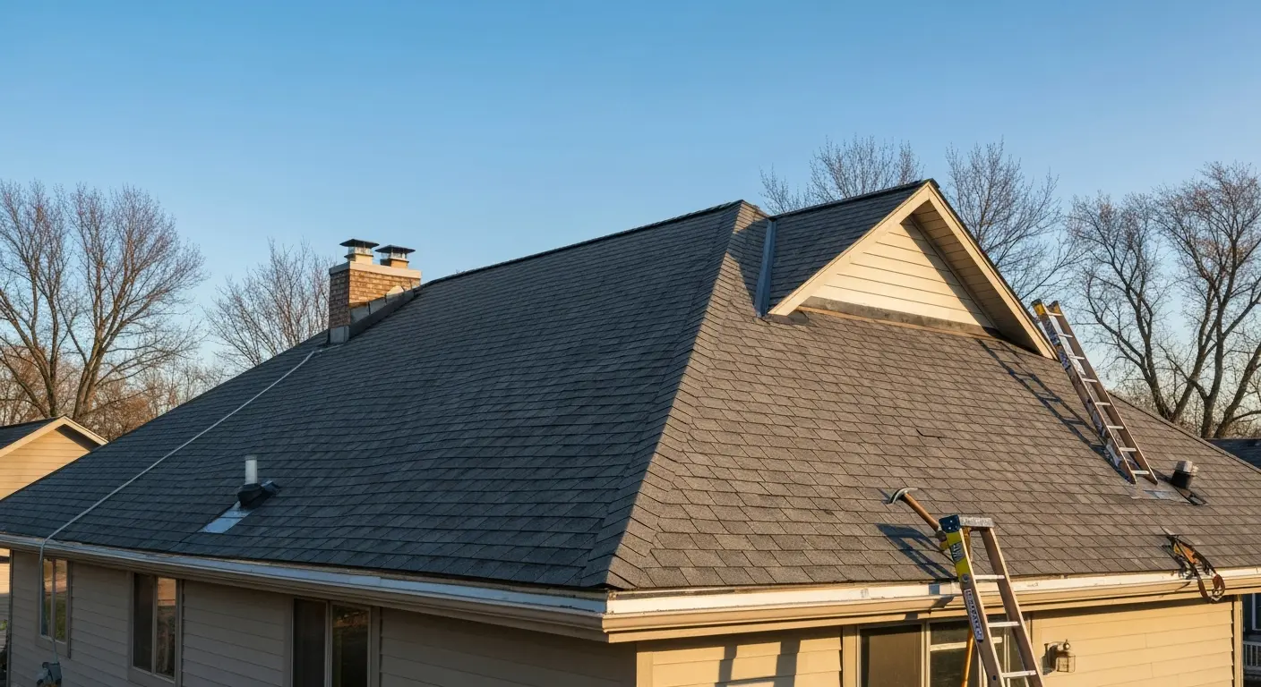 Roof replacement project