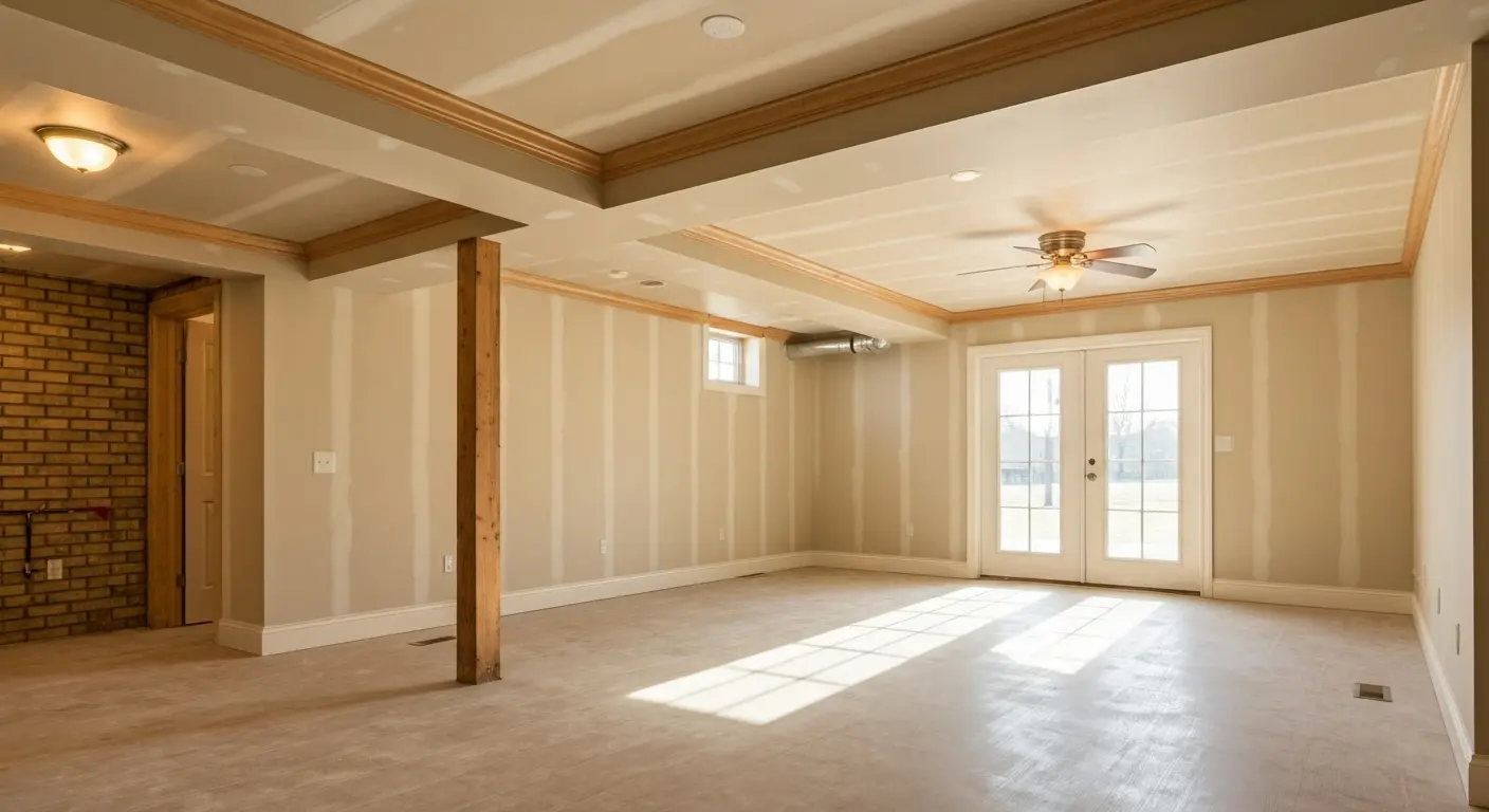 Basement finishing project