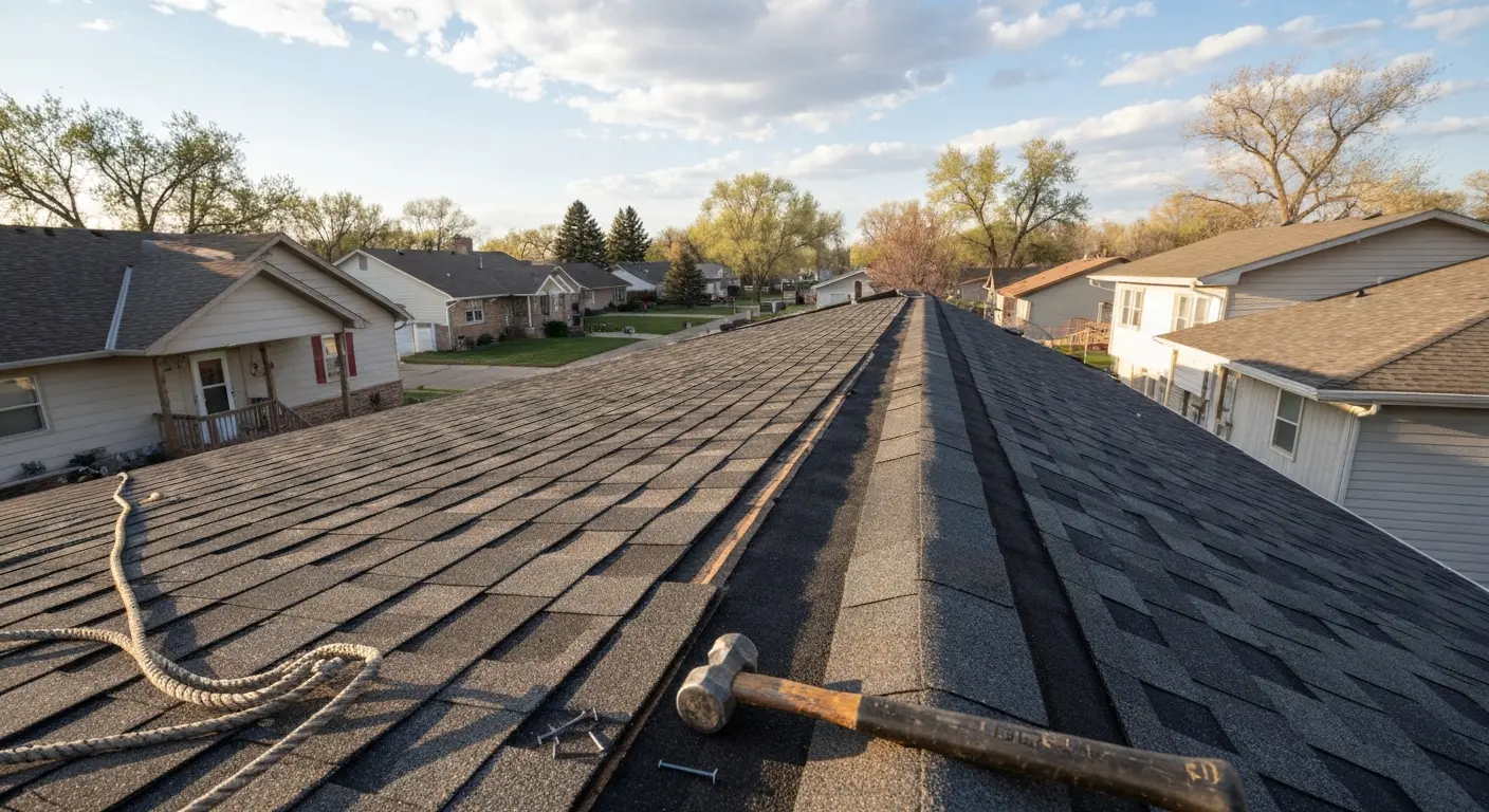 Roof repair service