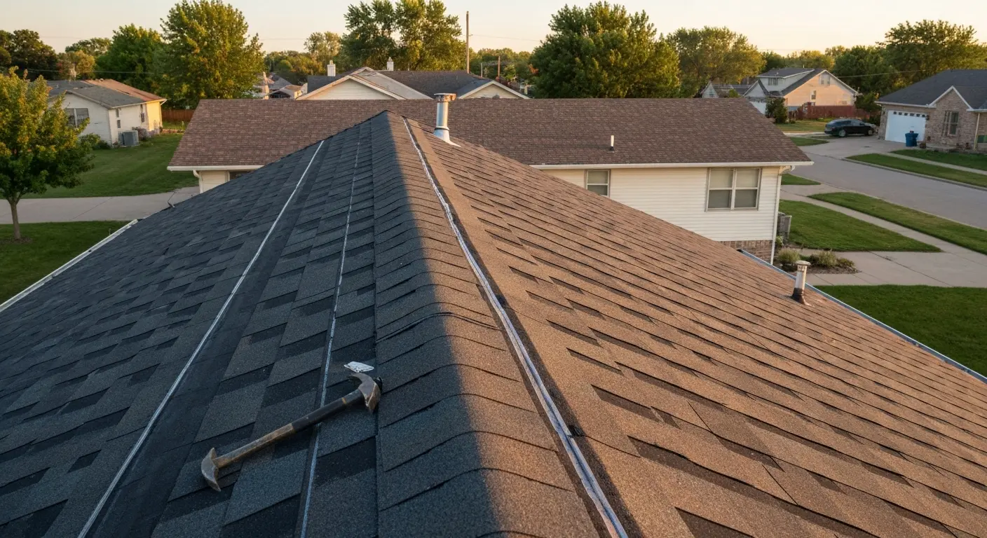 Roof replacement project