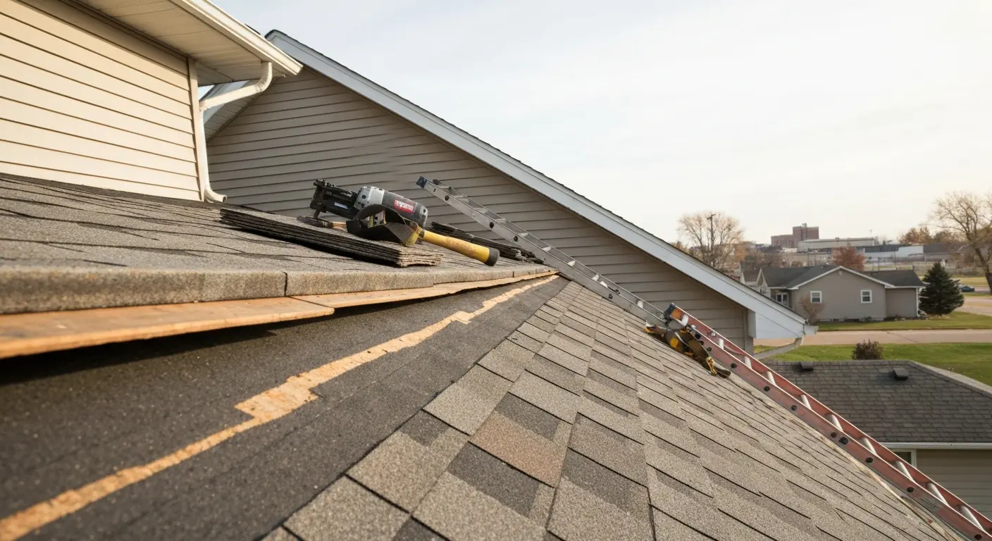 Roof repair in Beresford