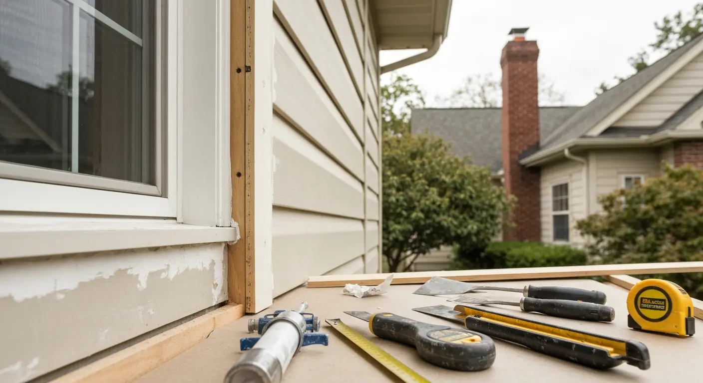 Siding repair and patching