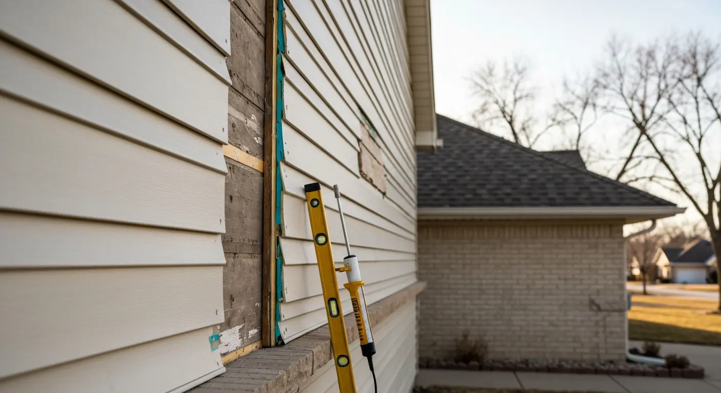 Full siding replacement