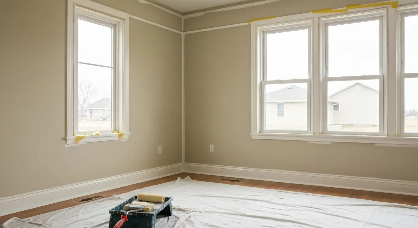 Interior room painting