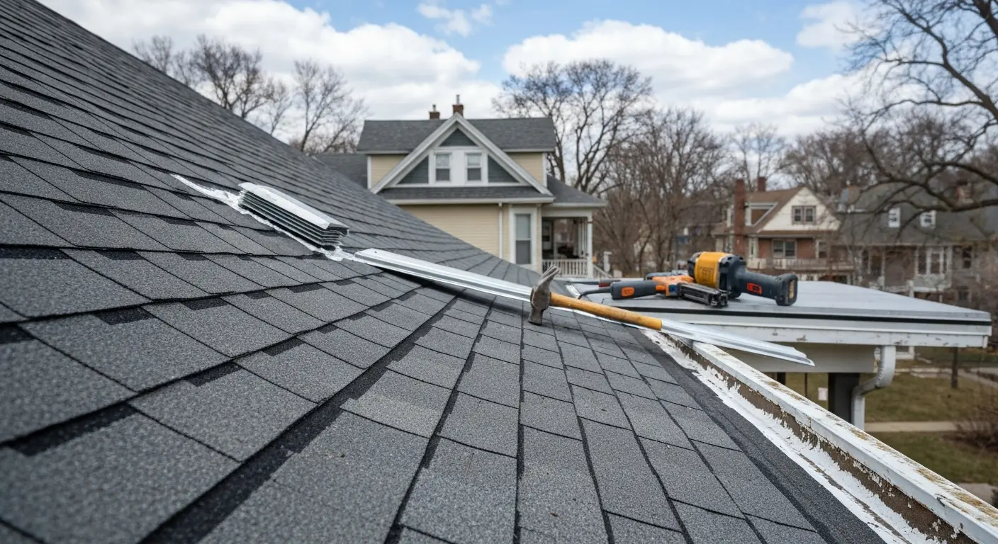 Roof repair service