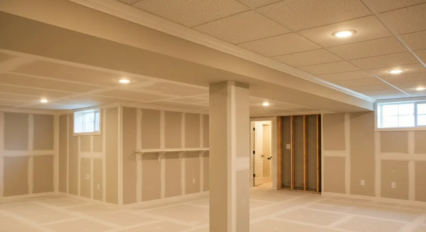 Basement finishing project