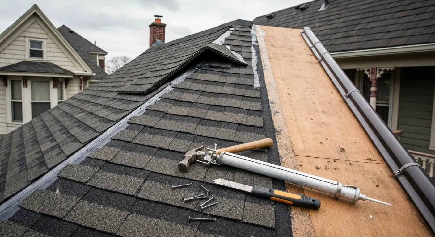 Roof repair service