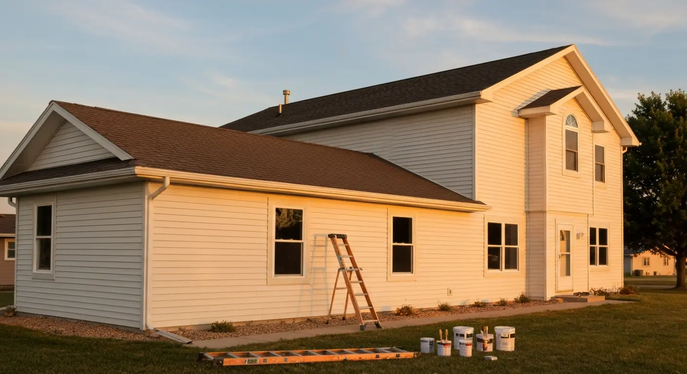 Exterior painting project