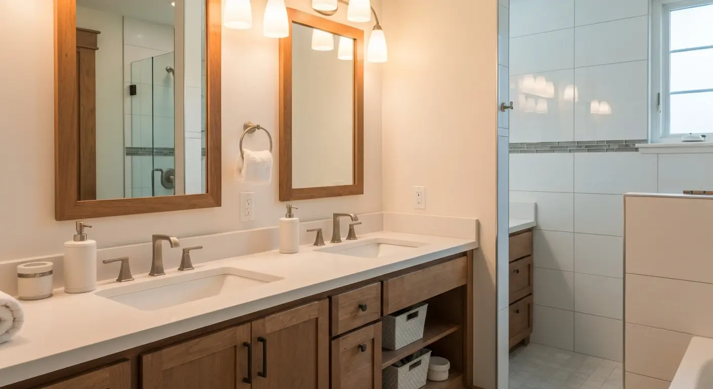 Bathroom remodeling project