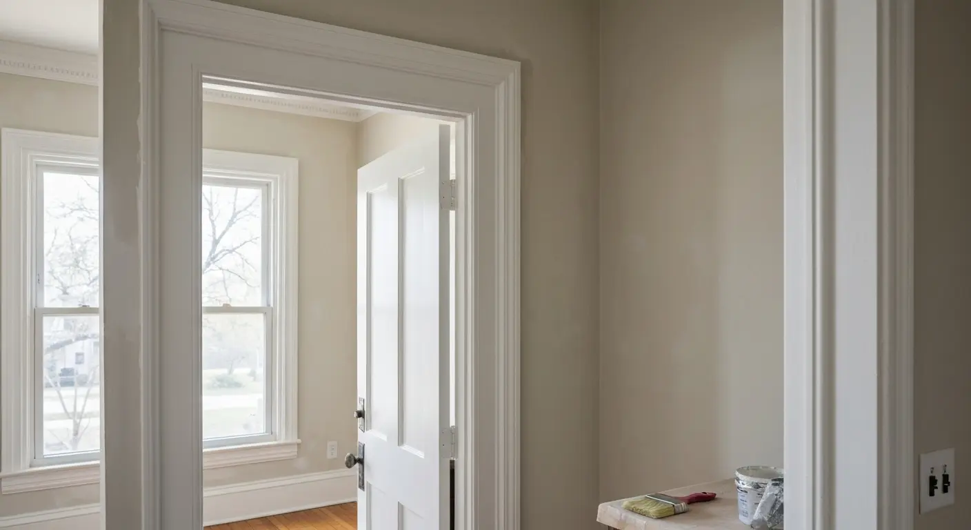 Interior trim and door painting